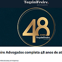 TozziniFreire Advogados completa 48 anos de atuao no mercado